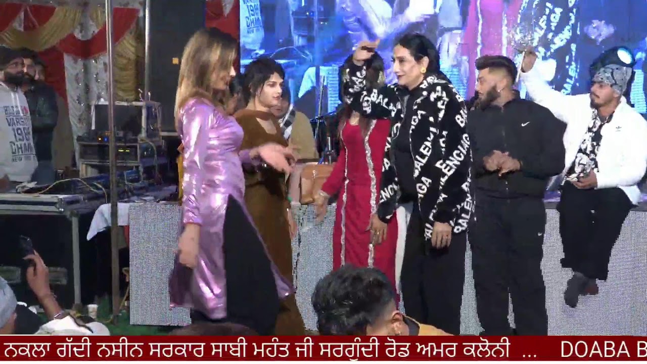 ਕਵਾਲੀਆਂ ਅਤੇ ਨਕਲਾਂ। ਗੱਦੀ ਨਸ਼ੀਨ ਸਾਬੀ ਮਹੰਤ ਜੀ ।