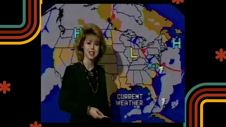 Retro 1987 - 22 Alive News - Janet McGill with Wea...