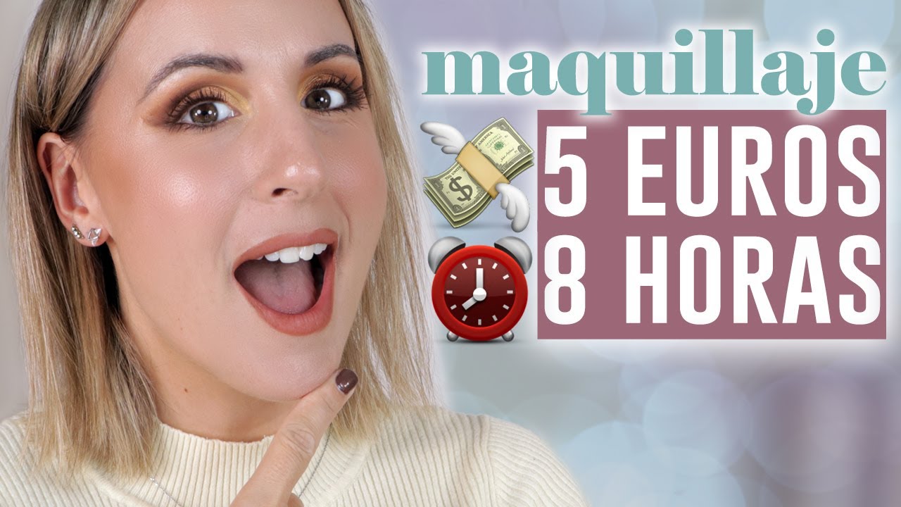 Maquillaje por menos de 5 euros durante 8 horas