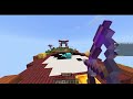 Minecraft Bedrock Lucky Block Islands Gameplay 7 and Lucky Block Islands Duel