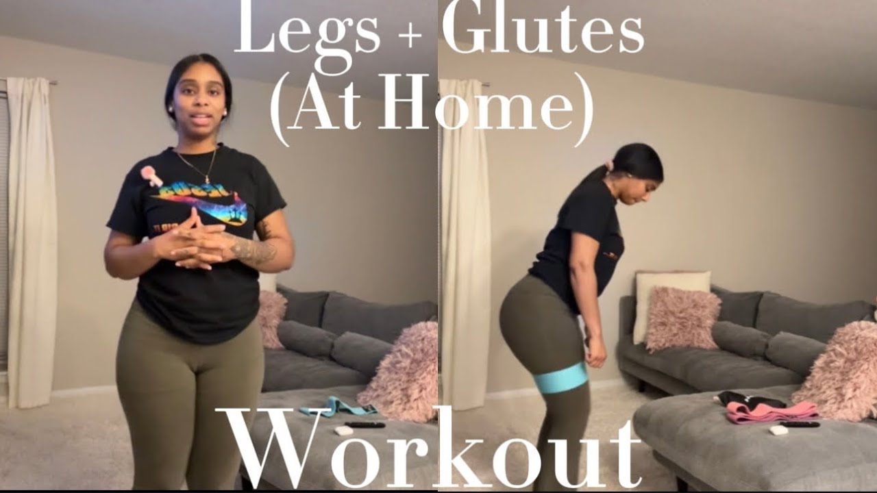 Legs & Glutes Workout: At Home | Fitness | - YouTube