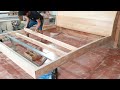 unbelievable idea of ​​woodworking, how carpenters make a barefoot bed