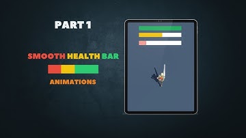How to make a juicy health bar system in unity with dynamic animations !!! part 1