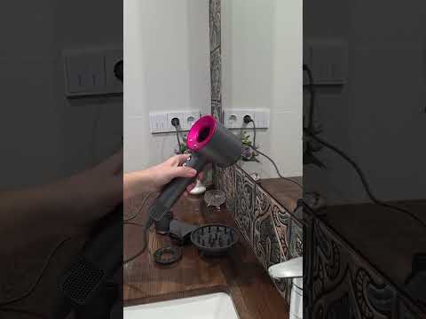 Фен Super Hair Dryer ceramic pop з іонізацією та турборежимом 5 насадок