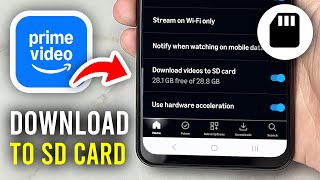 How To Download Movies & TV Shows To SD Card From Amazon Prime Video - Full Guide screenshot 4