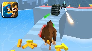 Kaiju Run Max Level - All Levels Gameplay (iOS & Android) Walkthrough Part 1