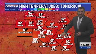 Sunday brings the last chance of real rain as heat returns | KXAN weather update June 20