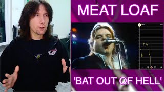 British guitarist analyses the one of a kind Meat Loaf performing 'Bat Out of Hell'