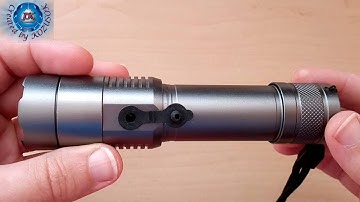 UltraFire Cree XML T6 889LM Zooming LED Flashlight-Gearbest.com