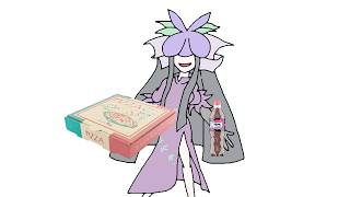 Touhou | Hisami orders a pizza