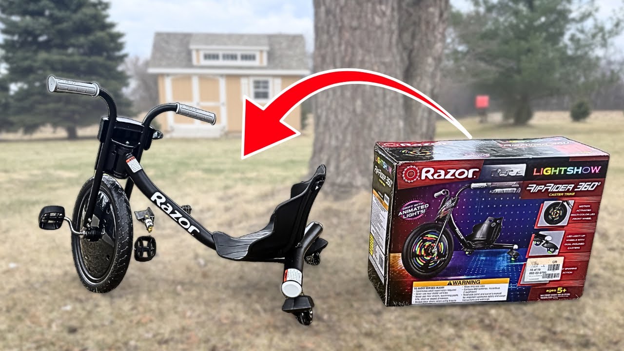 リラページです。 STEP BY STEP BUILD Razor RipRider 360 Lightshow - YouTube