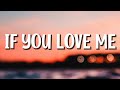 Mozzy - If you love me | LYRICS |