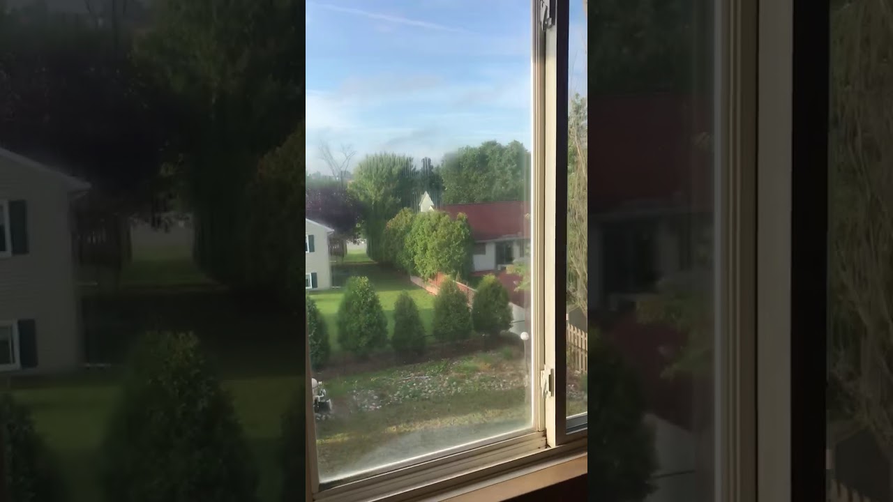 Home Inspection - A broken thermal seal window