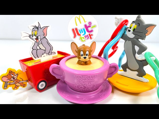 2024/10/1/25～ Japanese McDonalds happy meal toys TOM and JERRY