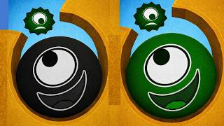 🤣 We Beat 3×3 Best Free Games Draw To Smash 🆚 Hide Ball 🆚 Lucky Balls - Gameplay Walkthrough Part 9. screenshot 4