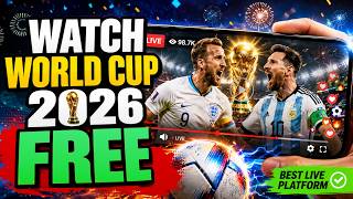 Watch FIFA World Cup 2026 for Free ⚽ Complete Live Stream Guide