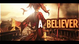 Nightcore - Believer (Rock Version) (Lyrics - (1 Hour)