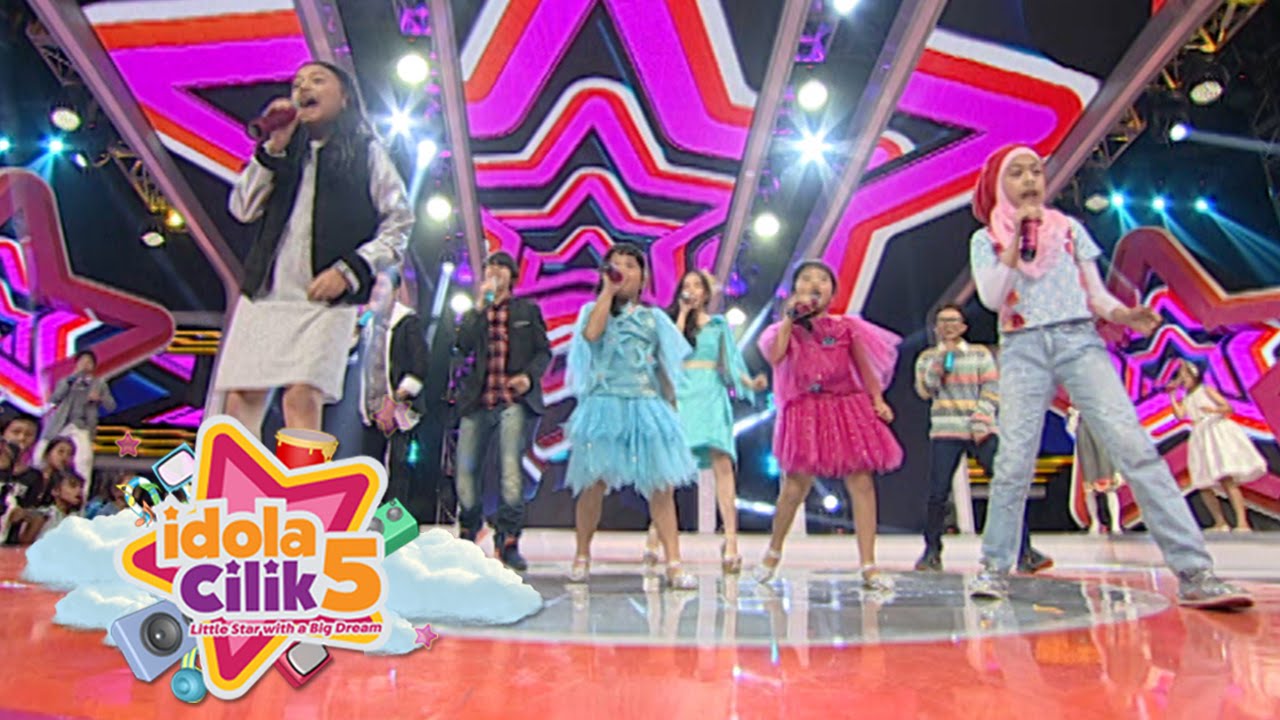 Alumni Idola Cilik & Finalis Nyanyi Bareng 'Theme Song Idola Cilik' [Idola Cilik 5] [13 Feb 2016]