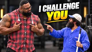 I Wanna Challenge The Biggest Guy In The Gym | Anatoly Pranks