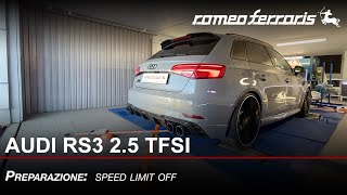 AUDI RS3 2.5 TFSI ABT 🏁 | SPEED LIMIT OFF | ROMEO FERRARIS