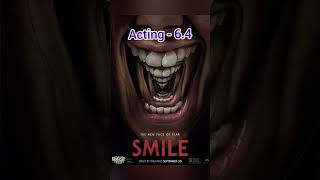 Smile Movie Rating #smile #rating #youtubeshorts #shortsfeed #shorts #viral