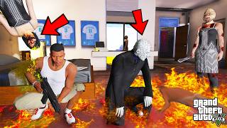 Franklin Found Pinhead Inside His House in GTA 5 | SHINCH...