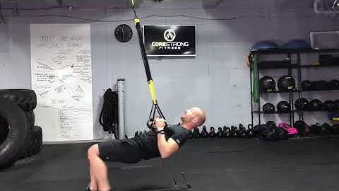 How to Perform The TRX LOW ROW