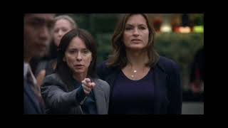 Law and Order SVU 12x03 Group harass a Stalker