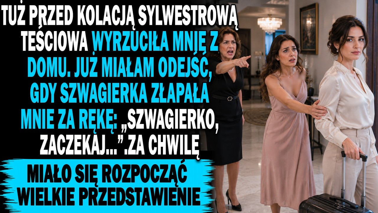 Stałam w kuchni z oparzonym nadgarstkiem, gdy teściowa przerwała ciszę przy wigilijnym stole. „Maja, zdejmij fartuch. Przy tym stole nie ma dziś dla ciebie miejsca. Wynoś się” – powiedziała przed...