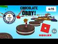 Roblox 🍫 Easy CHOCOLATE Obby For Vip! Speedrun 🍫 WORLD RECORD (4:15) Gameplay No Death