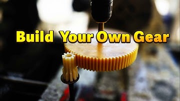 The Secret Many Don’t Know: Gear Making with a 4th Axis Instead of a Lathe!