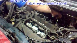 火星塞拆裝更換(行駛中異常抖動) MAZDA MPV 3.0L 2002~ DURATEC 5F31J 2001 Mazda Mpv Spark Plug Replacement