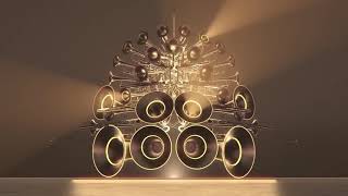 Golden Music Note    animated motion Background loops    HD   Free Downlode 3