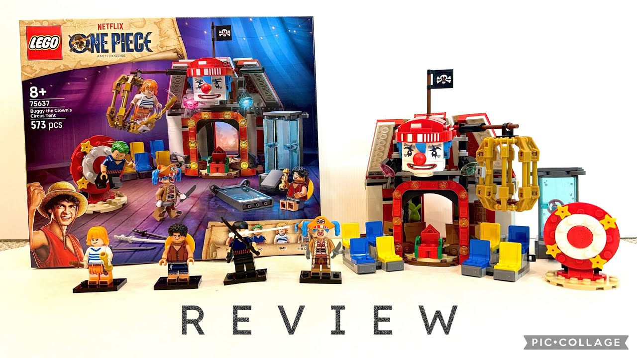 2025 LEGO One Piece 75637 Buggy the Clown's Circus Tent REVIEW