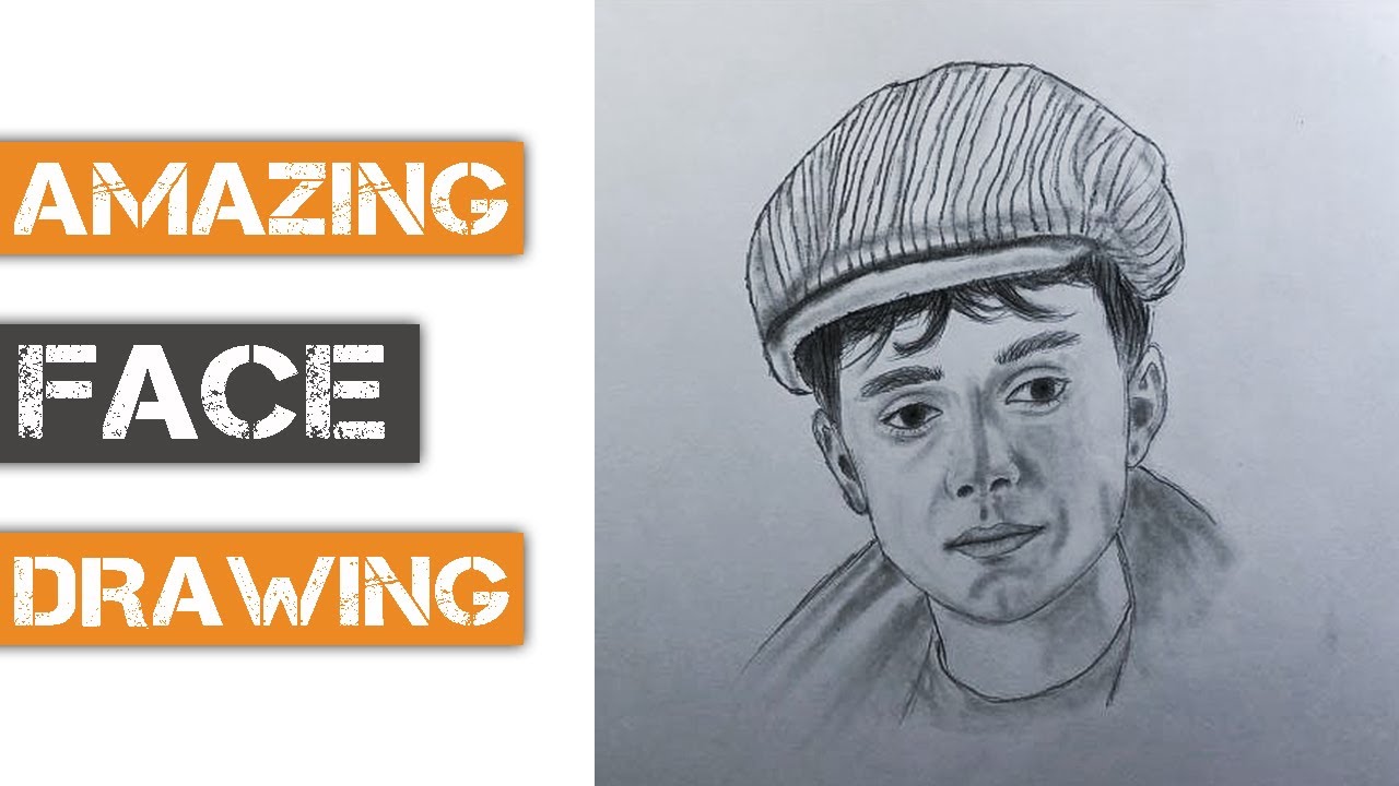 Amazing Face Drawing | Best Friend Drawings | How to Draw a Boy