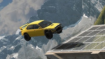 BeamNG.Drive Altitude Big Jump Smooth landing