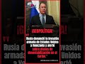 🚨RUSIA DENUNCIA "BRUTAL INVASIÓN ARMADA" DE EE.UU. EN VENEZUELA Y ALERTAS POR AMENAZAS A CUBA