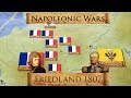 Guerres napoloniennes bataille de friedland 1807 documentaire