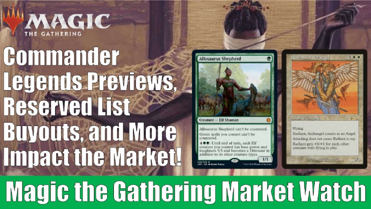 MTG Market Watch: Zendikar Rising, Reserved List Buyouts, and More Impact  Card Prices - YouTube