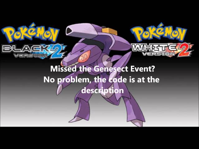 Don't Forget To Download Genesect For Pokémon Black And White 2 - Game  Informer