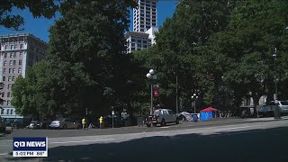 King County Courthouse employees told to work from home due to rise in violence | Q13 FOX Seattle