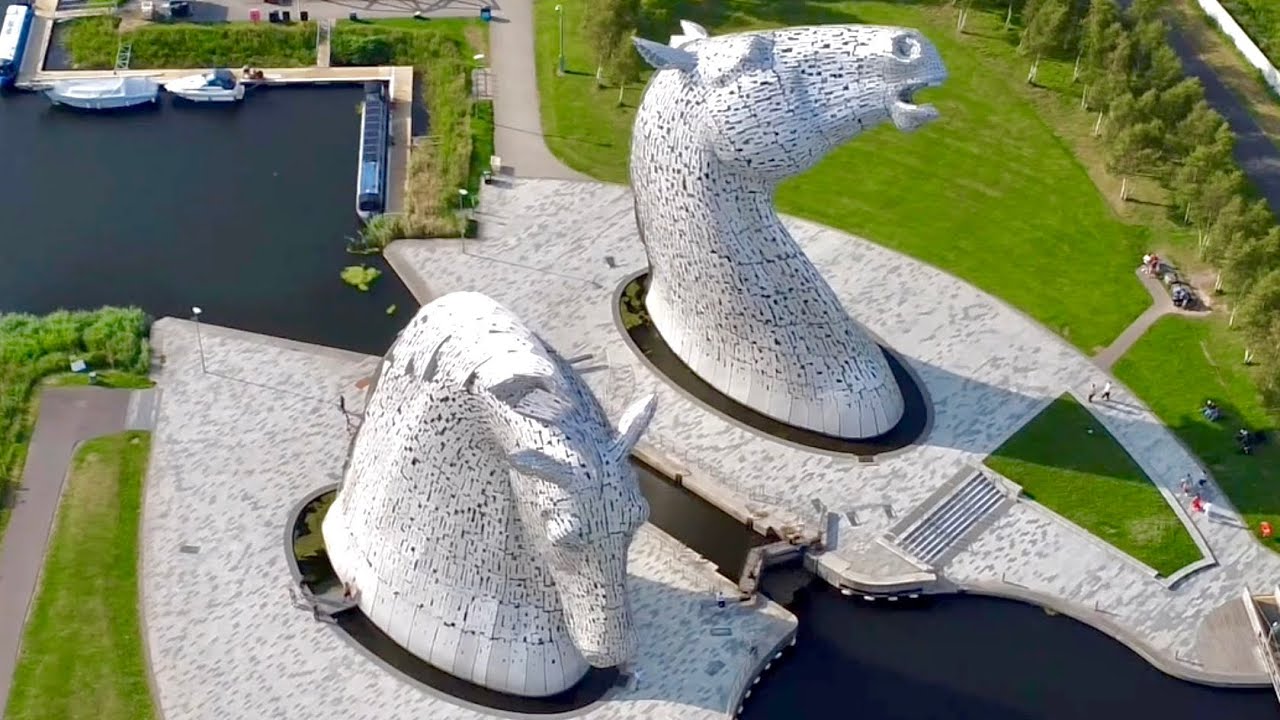 🇬🇧🏴󠁧󠁢󠁳󠁣󠁴󠁿 Forth & Clyde Canal - The Kelpies