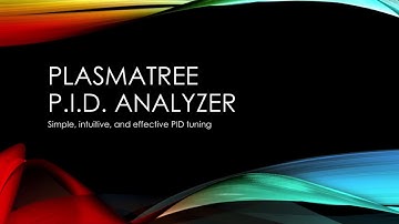 Plasmatree PID-Analyzer (How To)