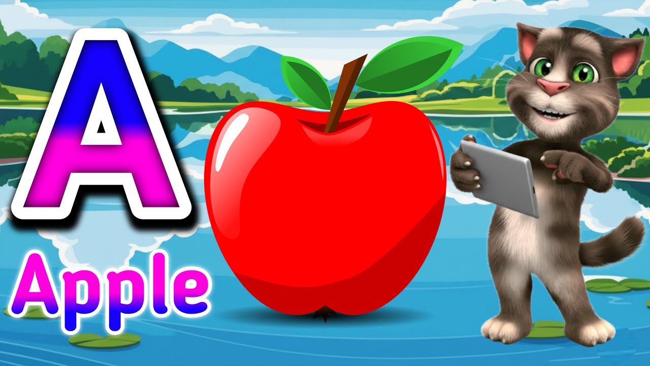 Фонетическая песня 2 с двумя словами в 3D-формате - A для самолета - Песни и звуки алфавита ABC 313