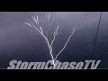 Slow Motion Upward Lightning! 240fps high speed video