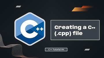 Creating a C++ (.cpp) file | C++ Tutorial for Beginners #4