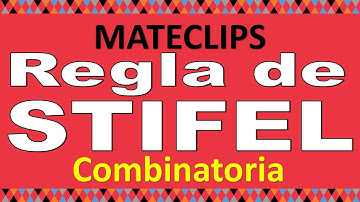 Regla de Stifel - Suma de números Combinatorios