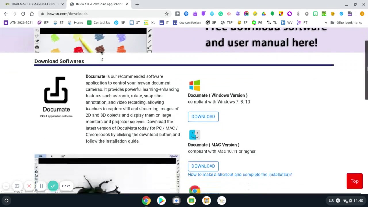 How to Install the Inswan Document Camera Software YouTube
