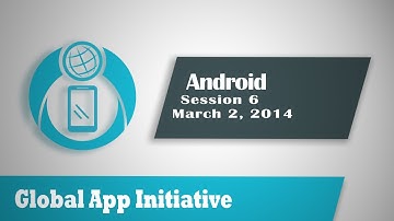 Android Development Session 6 - Alerts and Toasts