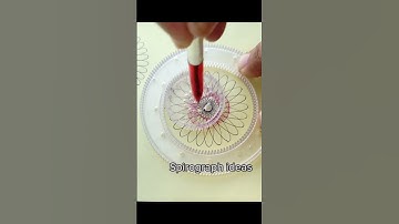 Spirograph ideas #shorts #asmr #art #spirograph  #drawing #satisfying #viral